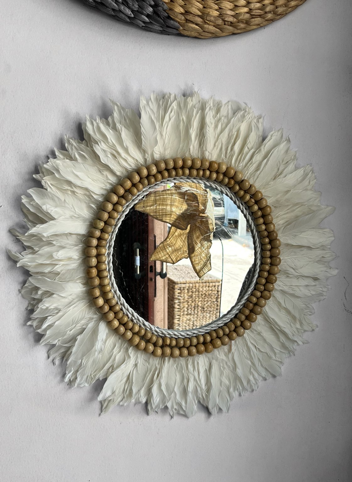 Round Mirror RM18RN1.Q-RF-WD handicraft
