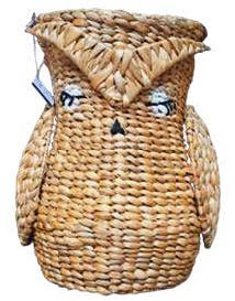 Owl Basket handicraft