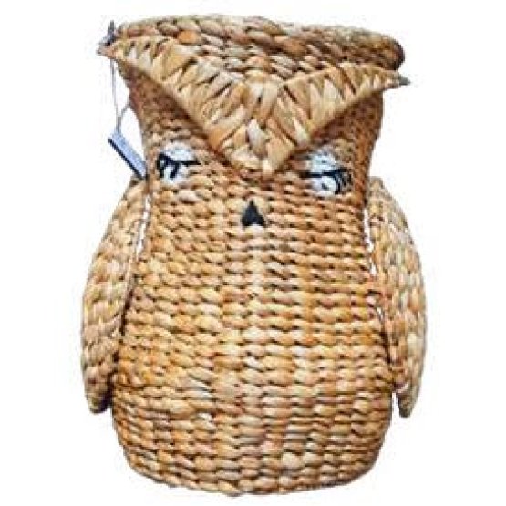 Owl Basket handicraft